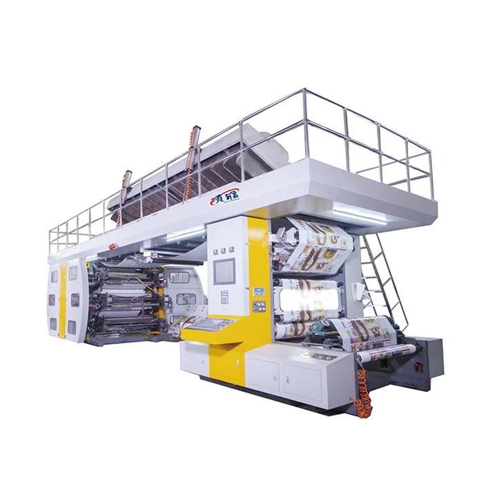 High Speed 6 Color CI type Flexo Printing Machine(001)